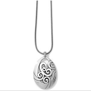 Brighton “Mingle” silver plated necklace